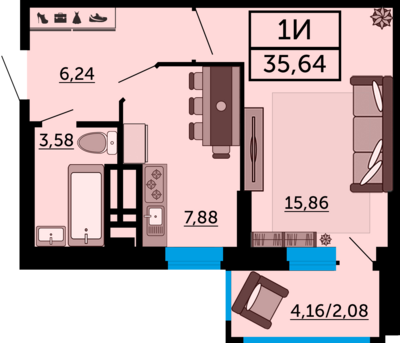 Планировка в Four Premiers