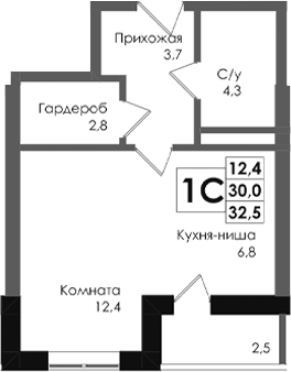 Планировка в Академия