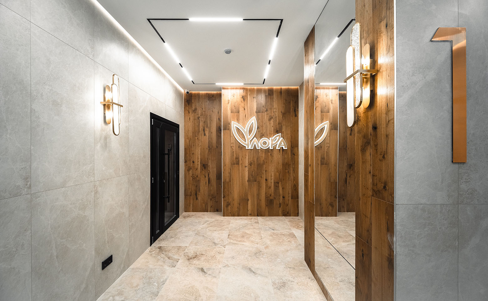 Флора, интерьер